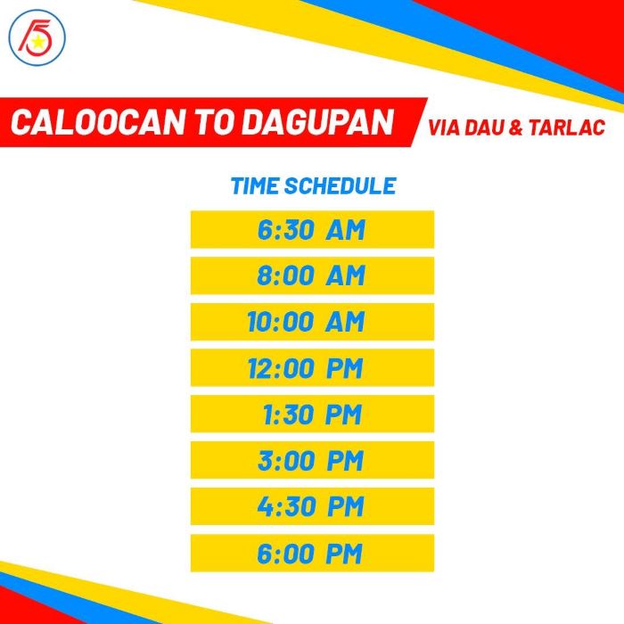 Five Star Bus Dagupan Trips (2)