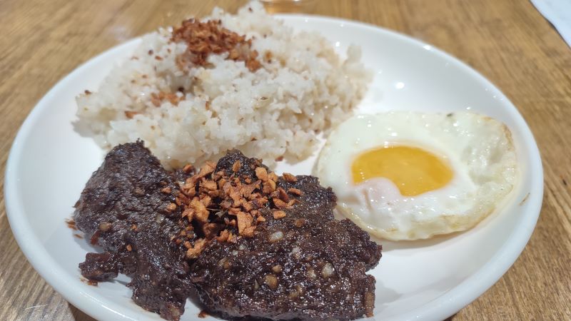 Beef Tapa at Kura Cafe