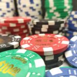 Manila Casino Resort with Gaming Chips