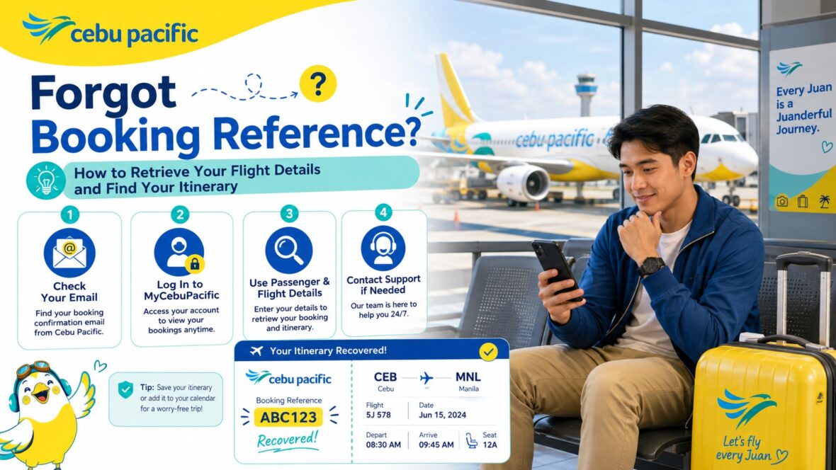 Cebu Pacific Forgot Booking Reference