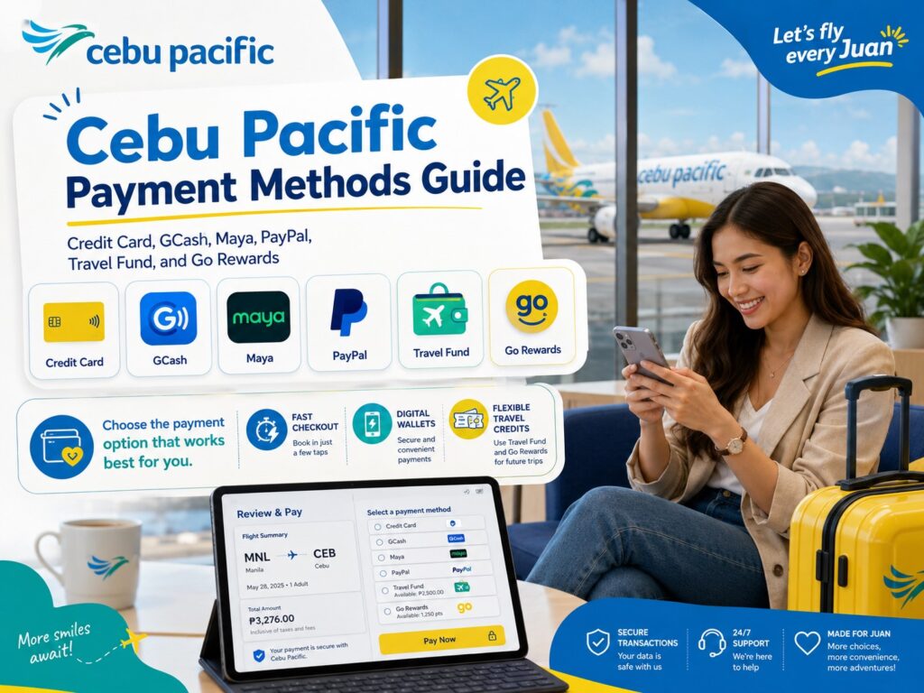 Cebu Pacific Payment Methods Guide