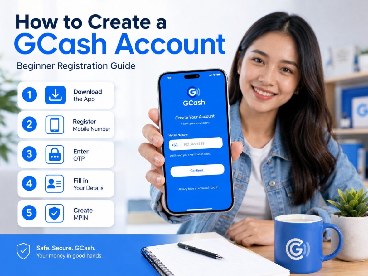 Create Gcash account