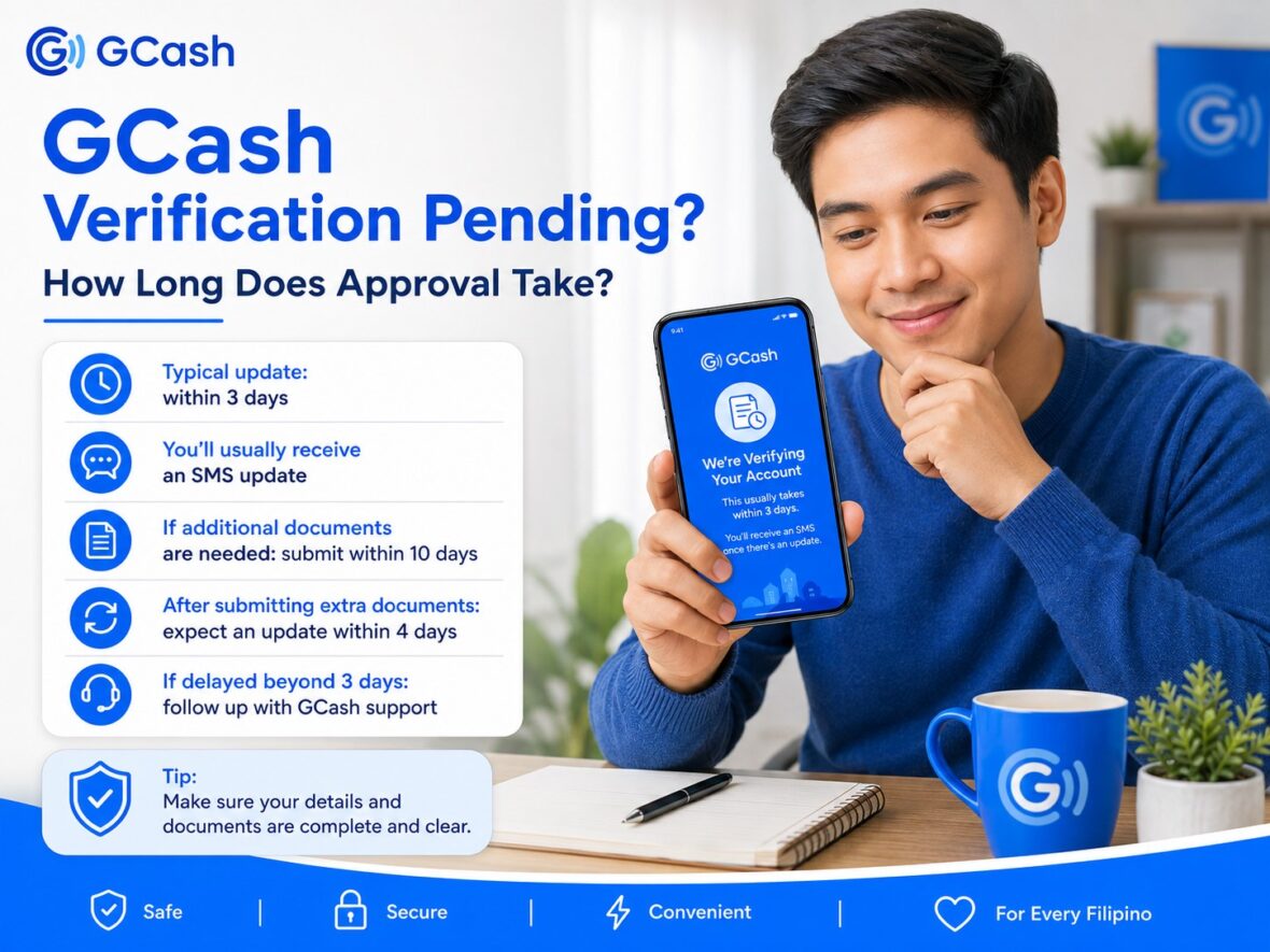 GCash Verification Pending