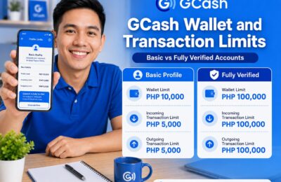 GCash wallet transaction limit
