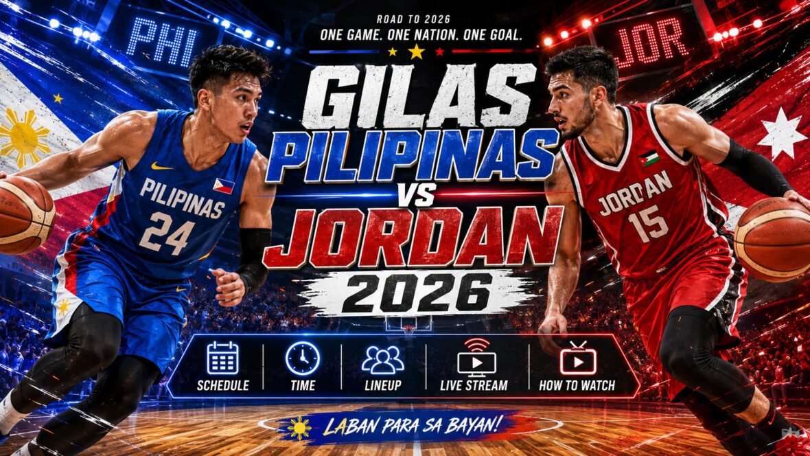 Gilas Pilipinas vs Jordan