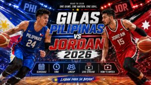 Gilas Pilipinas vs Jordan