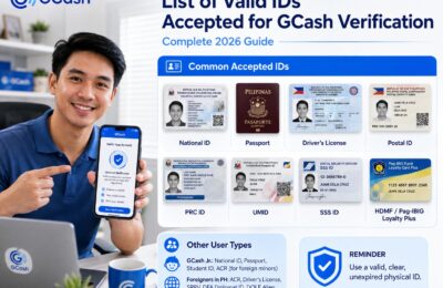 IDs for GCash Verification