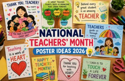 National Teachers Month Poster