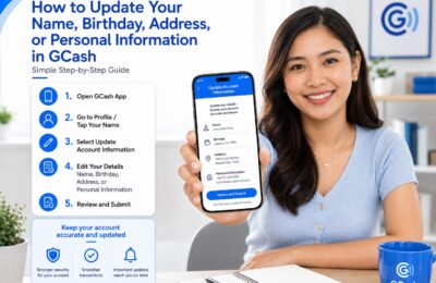 Update GCash Info
