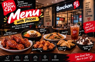 Bonchon Menu
