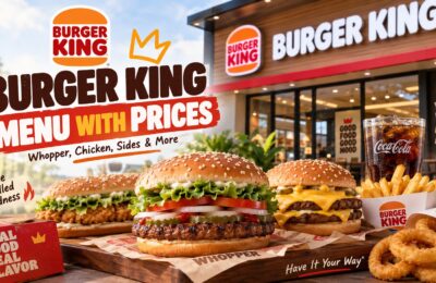 Burger King Menu