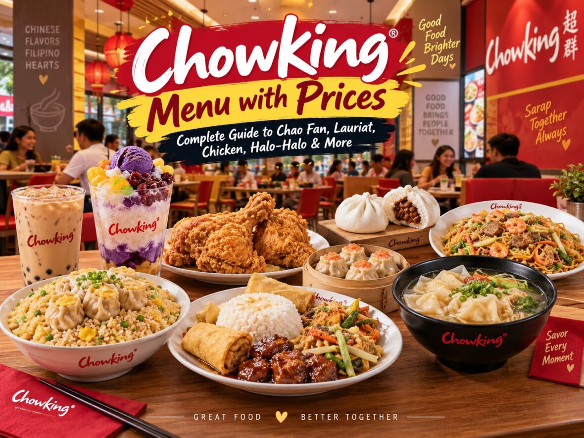 Chowking Menu with Prices