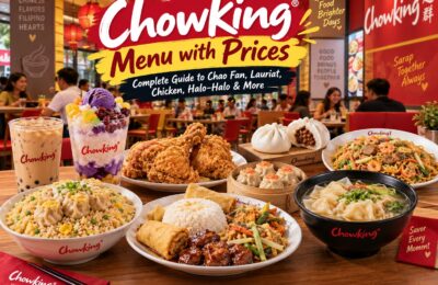 Chowking Menu with Prices