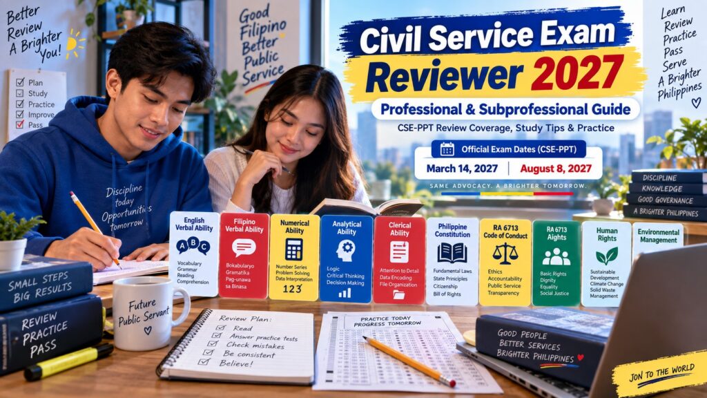 Civil Service Exam Reviewer