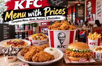 KFC Menu with Prices