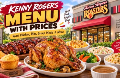 Kenny Rogers Menu