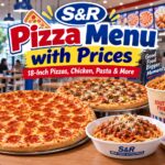 S&R Pizza Menu