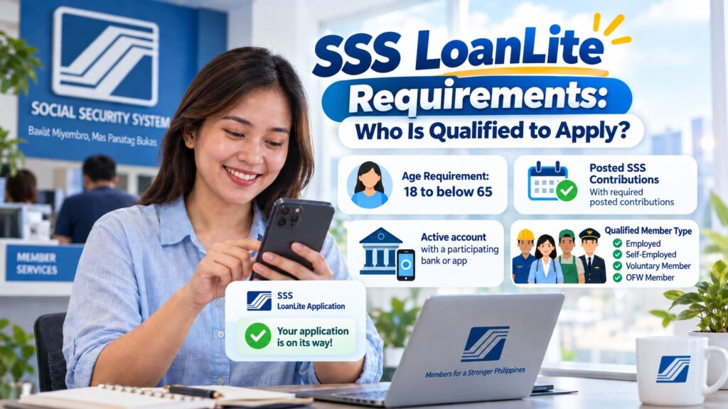 SSS LoanLite Requirements