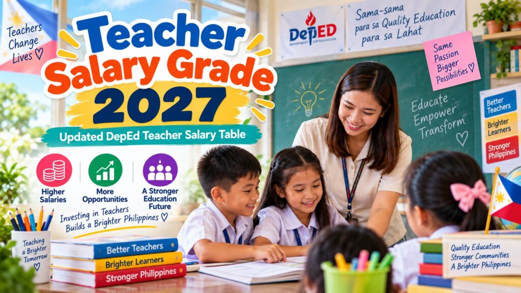 Teacher Salary Grade 2027