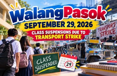 Walang Pasok September 29