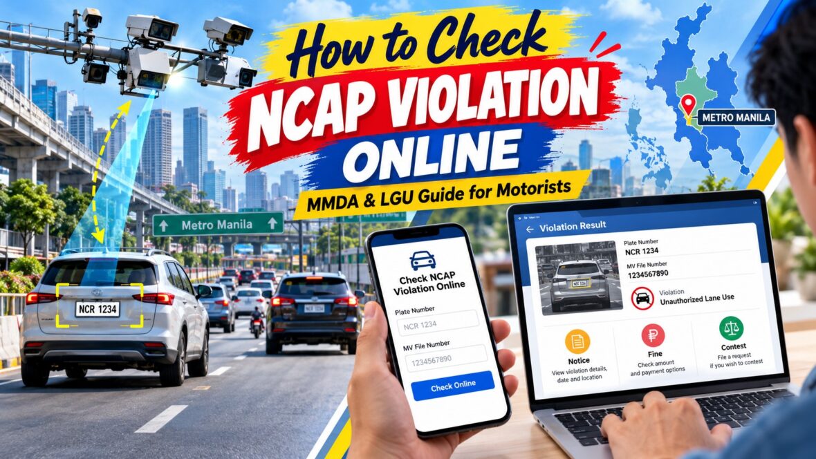 Checking NCAP Violations Online