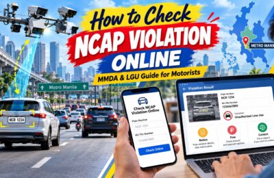 Checking NCAP Violations Online