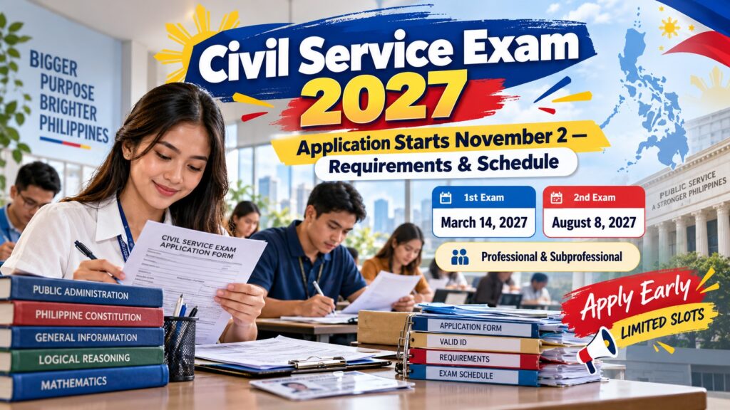 Civil Service Exam 2027 Guide