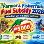 Farmer and Fisherfolk Fuel Subsidy 2026