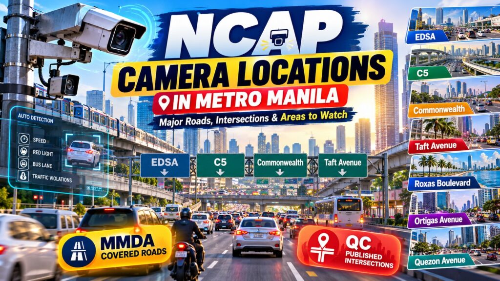 Metro Manila NCAP Camera Locations