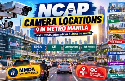Metro Manila NCAP Camera Locations