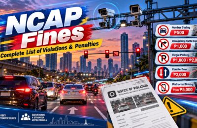 Metro Manila NCAP Fines Guide