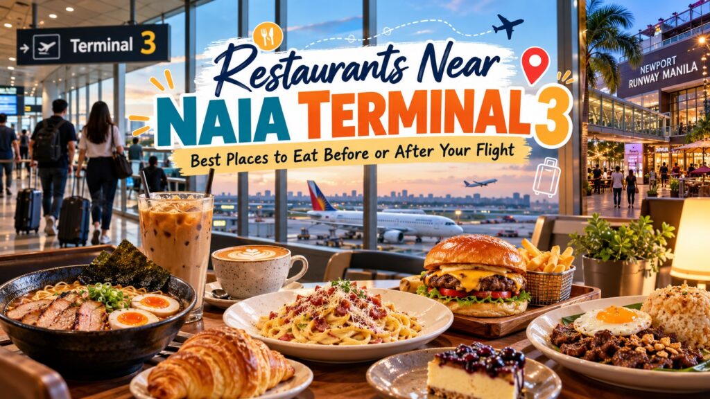 NAIA Terminal 3 Dining Guide