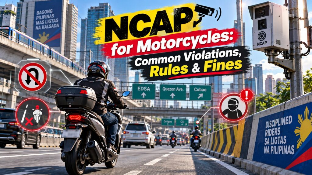 NCAP Motorcycle Rules & Fines