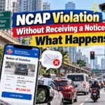 NCAP Violation in Manila Traffic