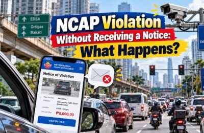 NCAP Violation in Manila Traffic