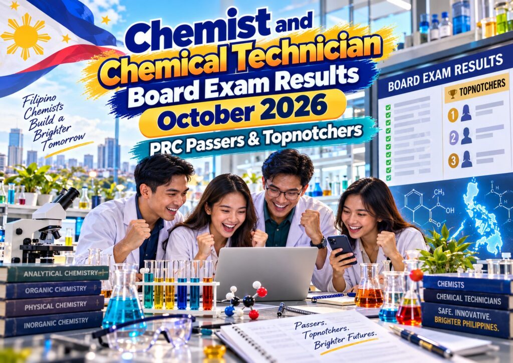 Philippine Chemistry Board Results Celebration