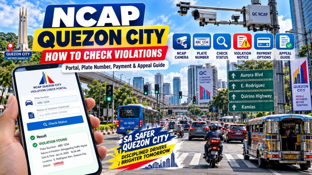 Quezon City NCAP Violation Guide