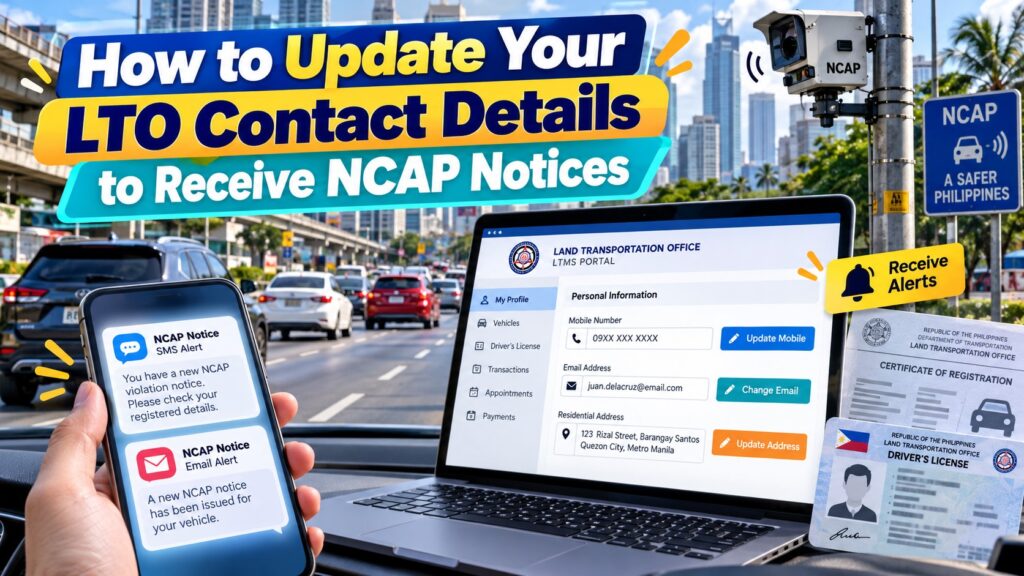 Updating LTO Details for NCAP Alerts