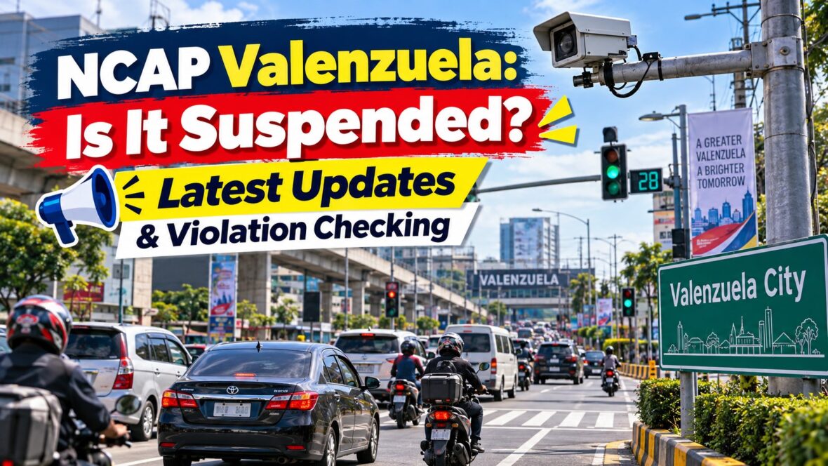 Valenzuela Traffic Enforcement Updates